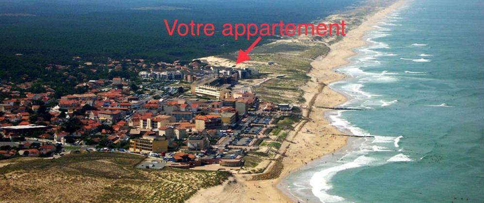 Bleu Marine Vue Ocean, 2 Chambres, Terrasse 30M2, Parking Privatif Et Piscine En Ete Lacanau Exterior photo