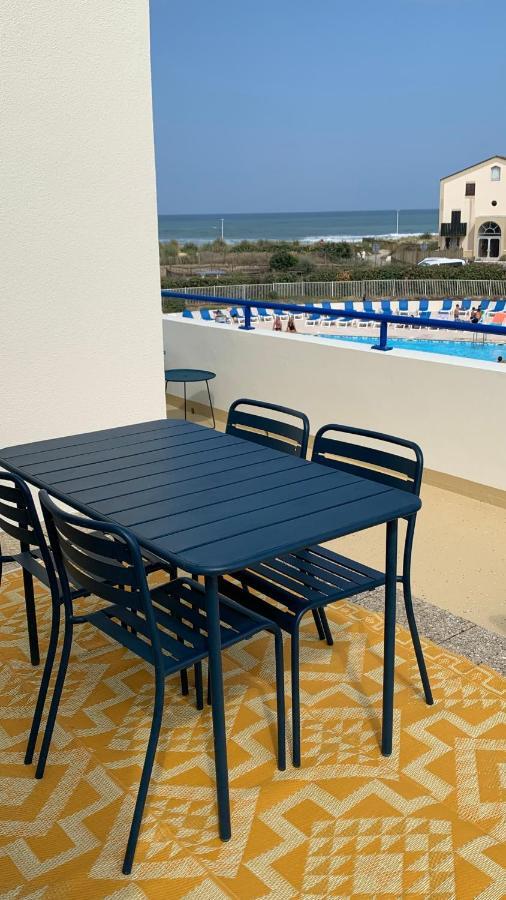 Bleu Marine Vue Ocean, 2 Chambres, Terrasse 30M2, Parking Privatif Et Piscine En Ete Lacanau Exterior photo